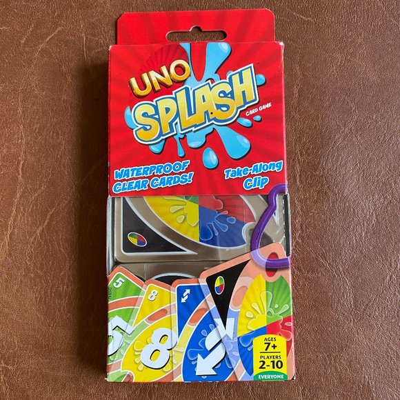 UNO Splash Card Game New! - Picture 1 of 9